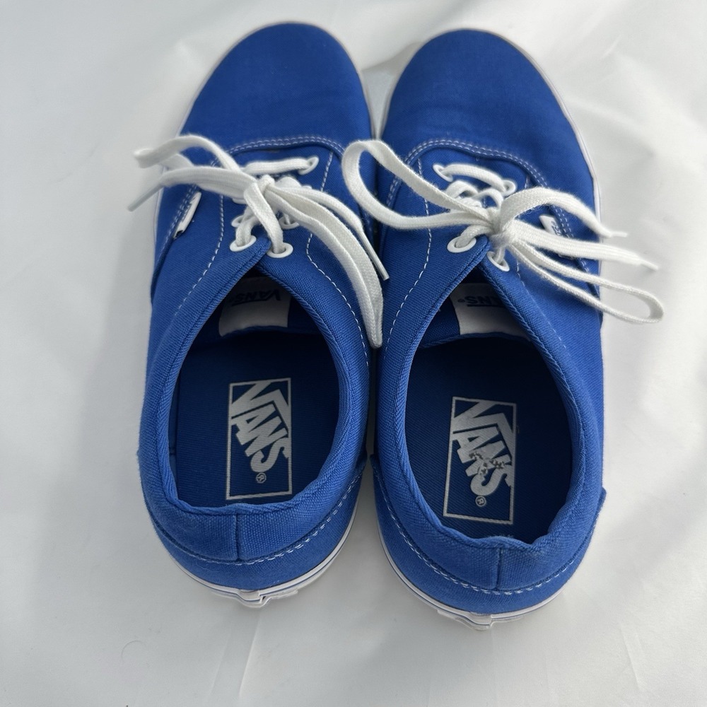 Vans Era Womens 8.5 Royal Blue Athletic Skate Casual Shoes Sneakers 508731 - Picture 2 of 8